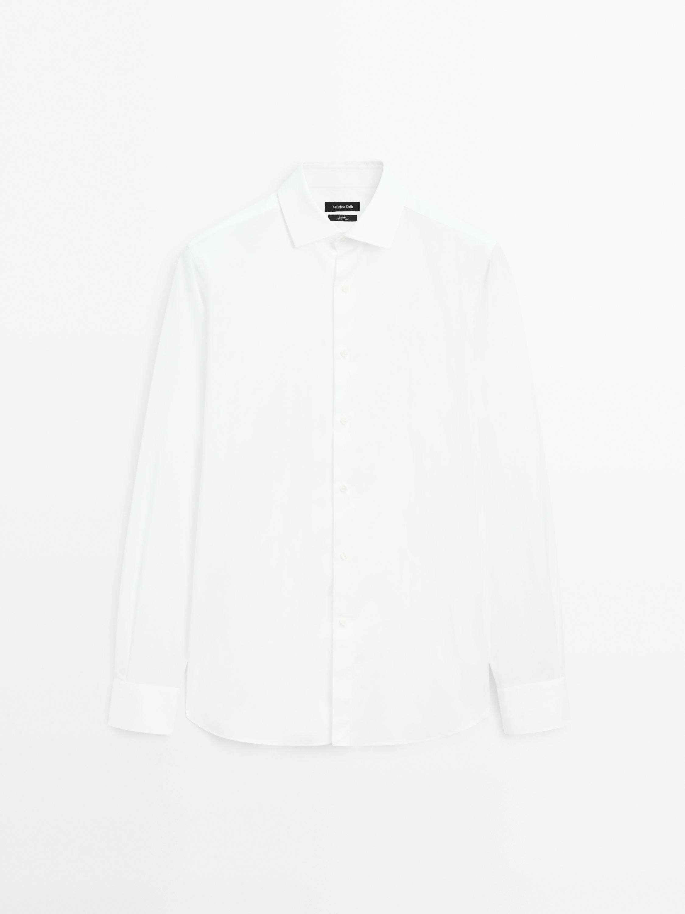 Chemise slim 100 % coton